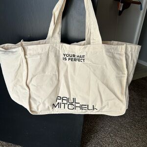 Paul Mitchell Cream Tote Bag